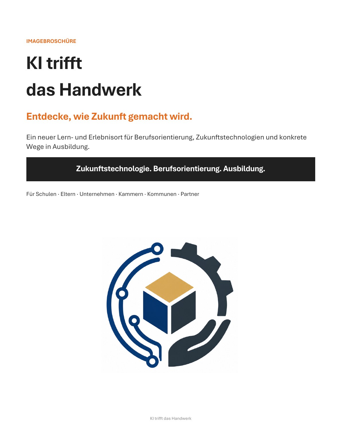 KTDH Imagebroschüre Seite 1